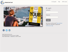 Tablet Screenshot of cardholder.globalcashcard.com